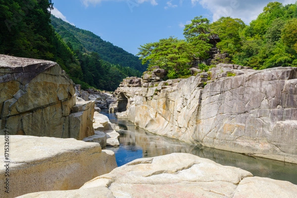 Obraz 寝覚の床（長野県木曽郡上松町）