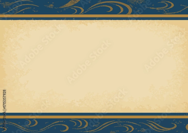 Fototapeta 和風背景枠