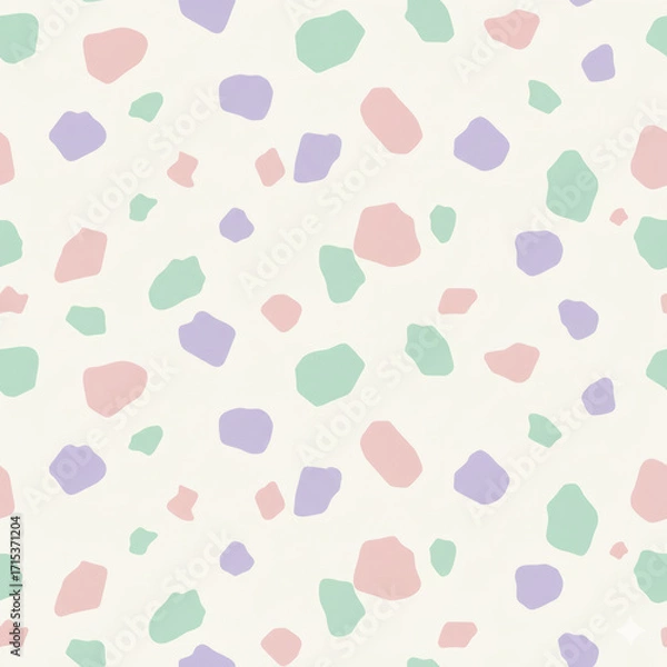 Obraz seamless background with hearts