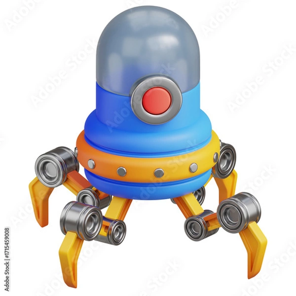 Obraz Nanobot 3D Illustration