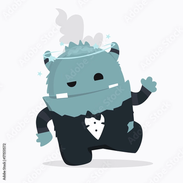 Fototapeta dizzy monster