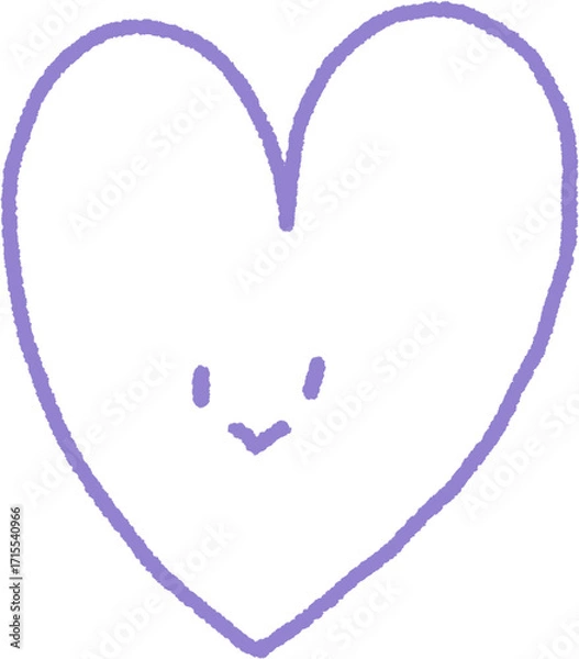 Fototapeta Heart line