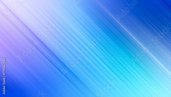 Fototapeta Diagonal Blue Purple Gradient Abstract Light Streaks Background