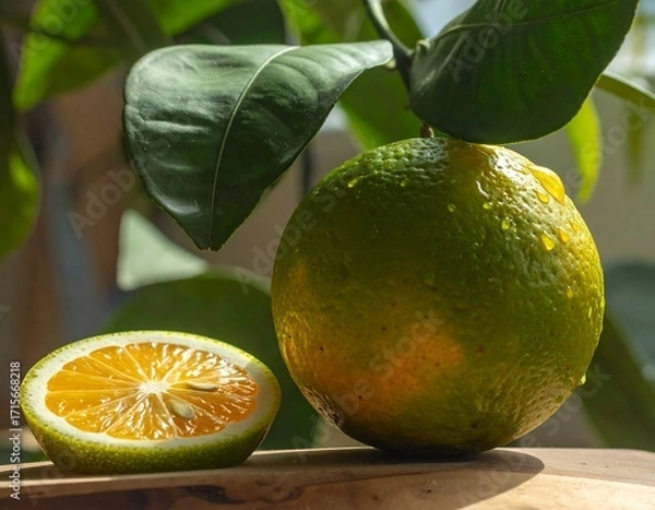 Obraz Vibrant Citrus Fruit Displaying Freshness