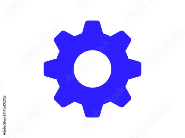 Fototapeta 歯車　青