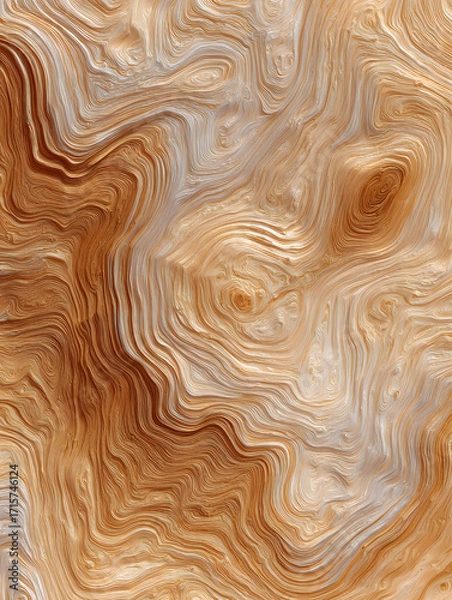 Fototapeta Wood, wooden abstract background, texture or wallpaper. Neural network AI generated art