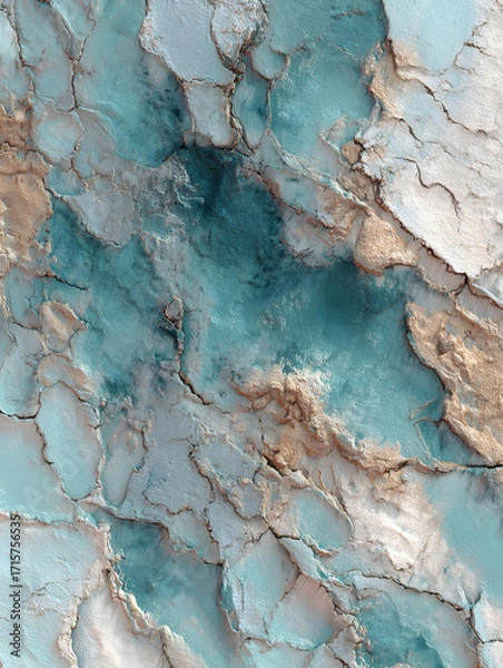 Fototapeta Wall, concrete abstract background, texture or wallpaper. Neural network AI generated art