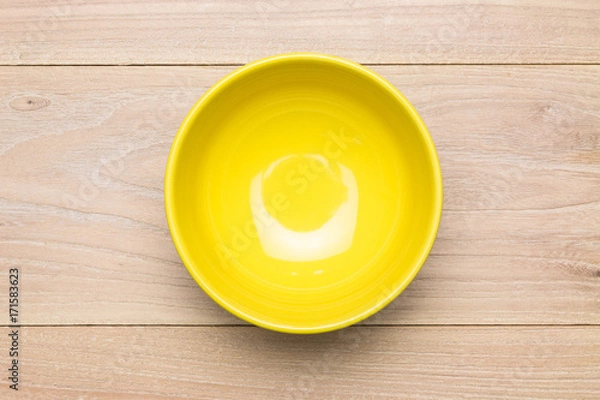 Obraz Empty bowl in the wood