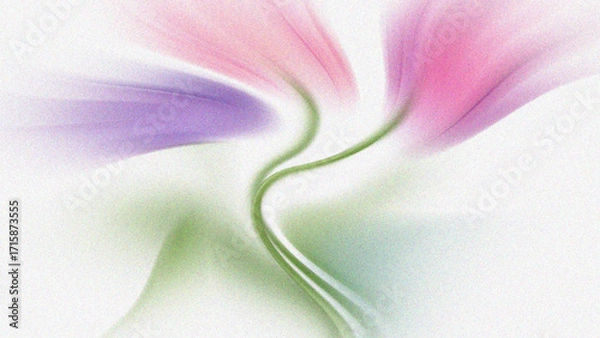 Fototapeta frangipani in soft color and blur style for background