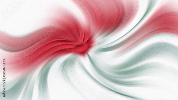 Fototapeta Visually abstract twisted light on a framed background. Powerful energy element with hypnotic effect. Cosmic waves