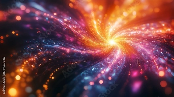 Obraz Abstract Cosmic Lights