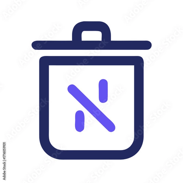 Fototapeta blue folder icon on white background