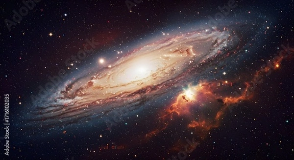 Fototapeta Echoes of Andromeda