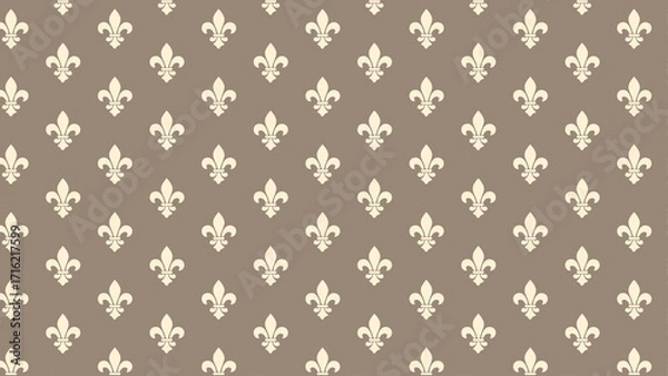 Obraz Textile /metallic vector pattern 