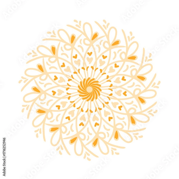 Obraz abstract flower background