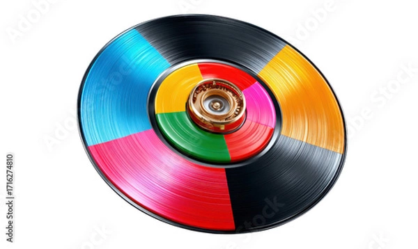 Fototapeta cd isolated on white background