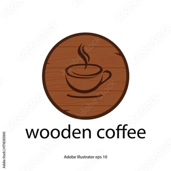 Obraz coffee cup logo