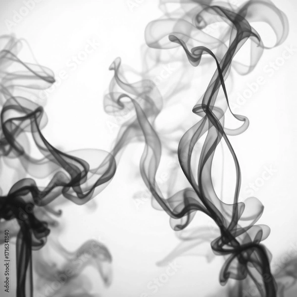 Obraz smoke with transparent background PNG and JPEG image