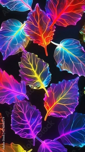 Obraz abstract fractal background