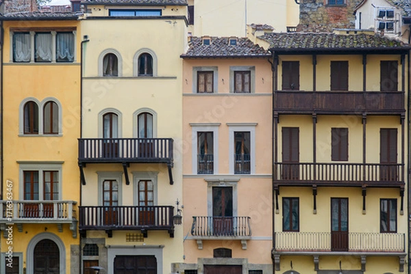 Obraz Building Facade in Arezzo, Tuscany, Italy