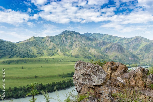 Obraz over the river