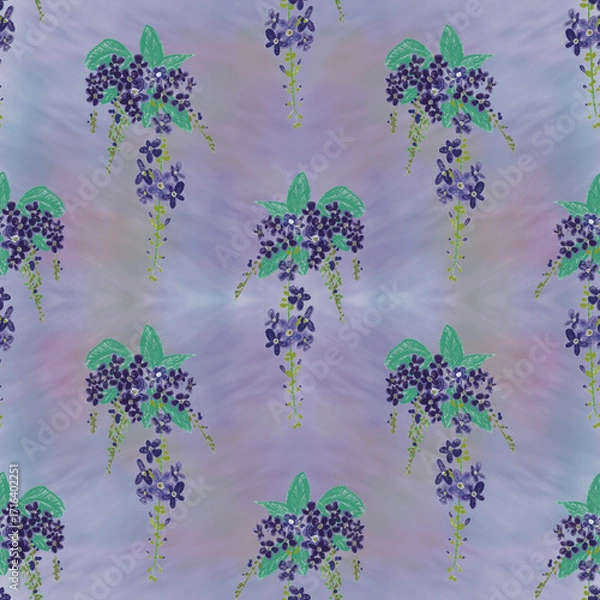 Fototapeta set of golden dewdrop pattern 