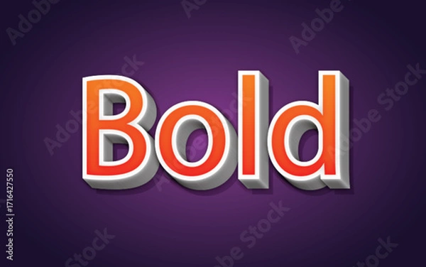 Obraz 3d Text Editable Text Effect