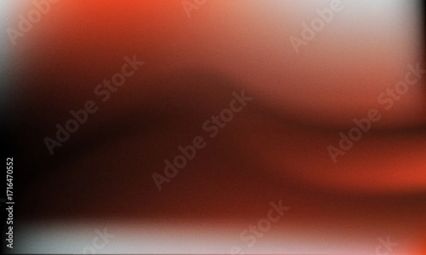 Obraz Abstract gradient blend of red orange and black with subtle grain texture