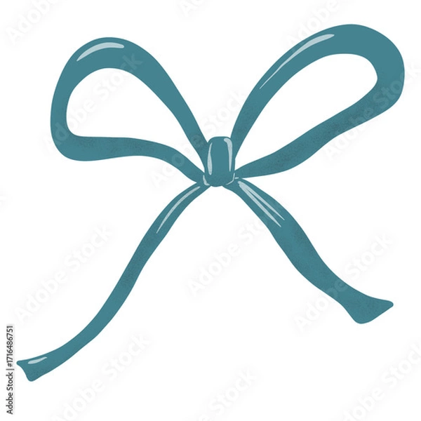 Obraz Set of decorative Christmas element, isolated. Hand drawn illustration for pattern, paper, print.