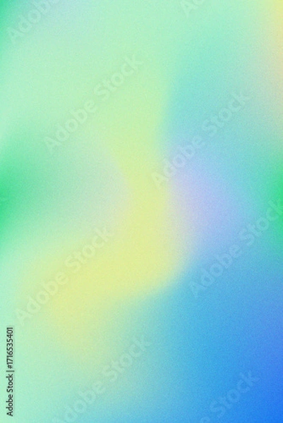 Obraz Green Blue Yellow Gradient Abstract Background Texture
