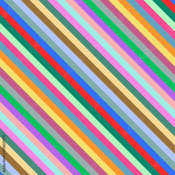 Obraz Stripes Seamless pattern