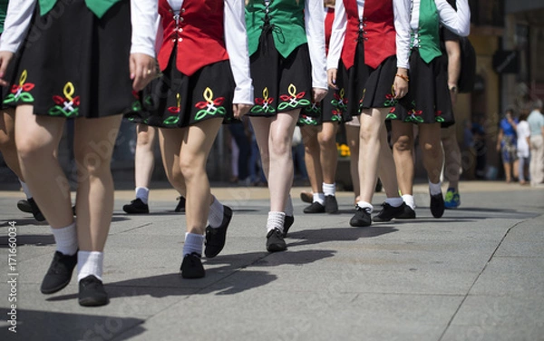 Obraz Irish dancers