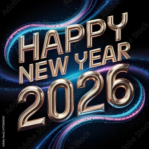 Obraz Happy New Year 2026