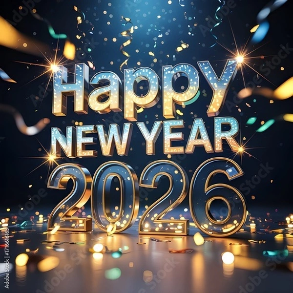 Obraz Happy New Year 2026