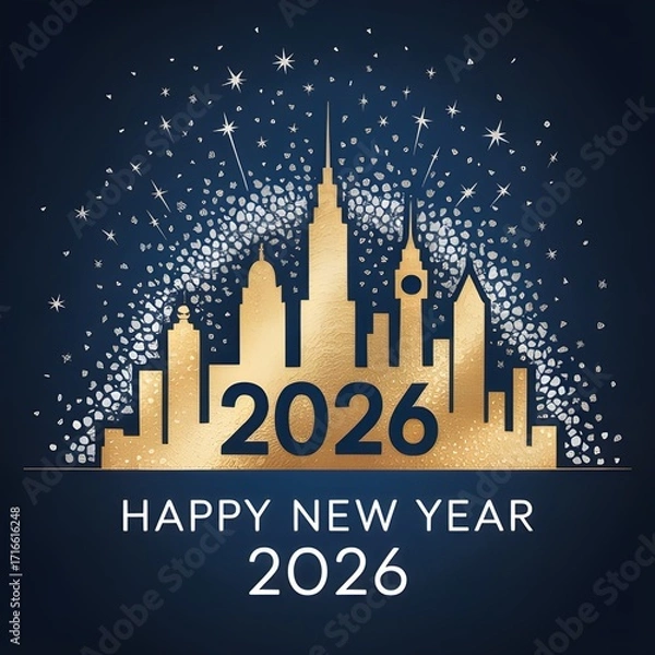 Obraz Happy New Year 2026