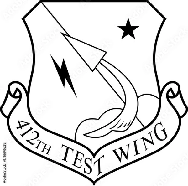 Fototapeta 412th Test Wing