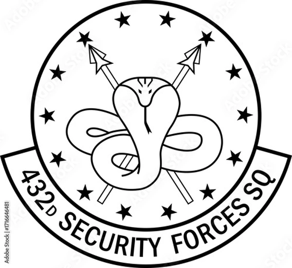 Fototapeta 430 D Security Forces SQ