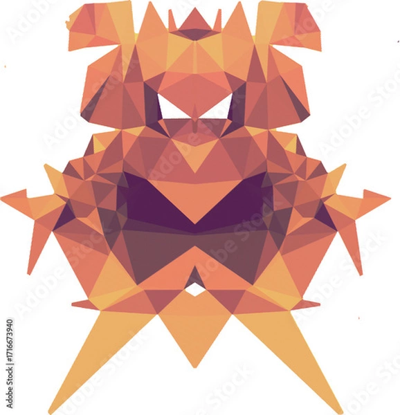 Fototapeta abstract geometric background