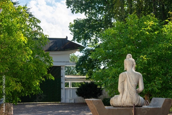 Obraz Statue of Buddha in Chinese style