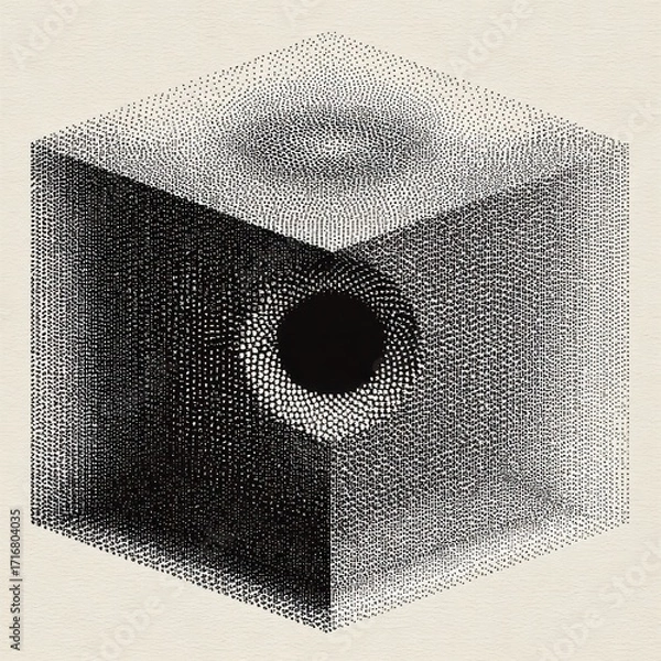 Obraz Abstract cube design