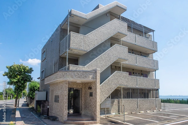 Fototapeta 中層マンション