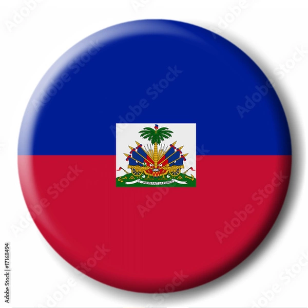 Obraz Button Haiti