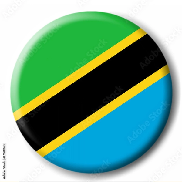 Obraz Button Tansania