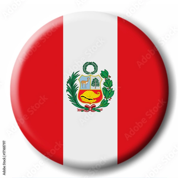 Obraz Button Peru