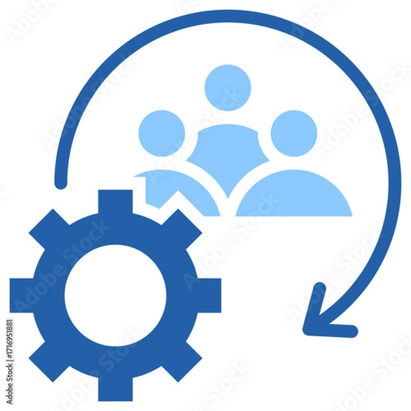 Obraz Human Resources Icon