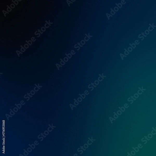 Obraz 青色の寒色グラデーション背景デザイン素材