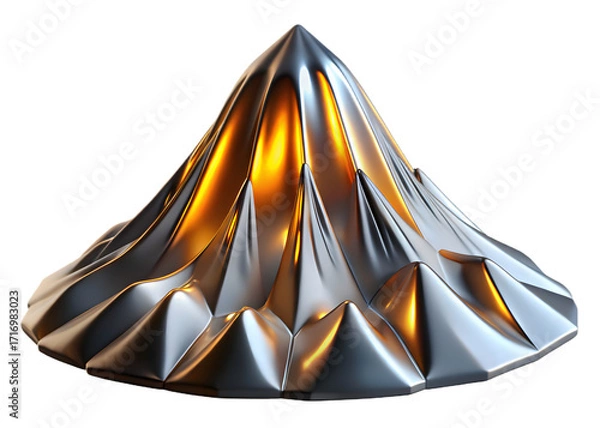 Fototapeta vector illustration of a tent on a white background design icon art symbol logo 