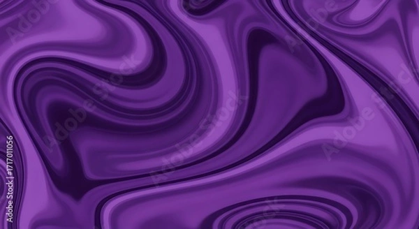 Fototapeta Purple Marble Texture, Swirl Background, Abstract Liquid Design, Fluid Art