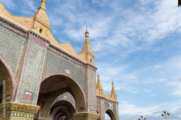 Obraz マンダレーのパゴダ