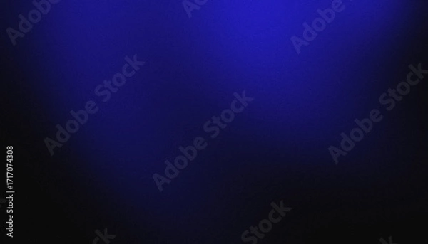 Fototapeta Dark blue textured gradient abstract background